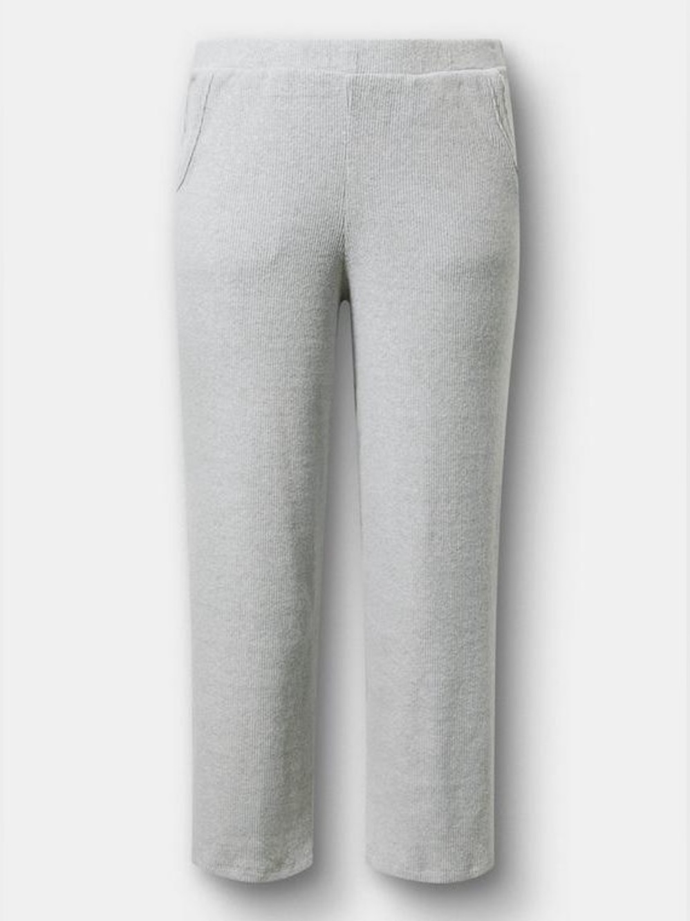 Torrid Rib Wide-Leg Lounge Pant - Picture 4 of 4